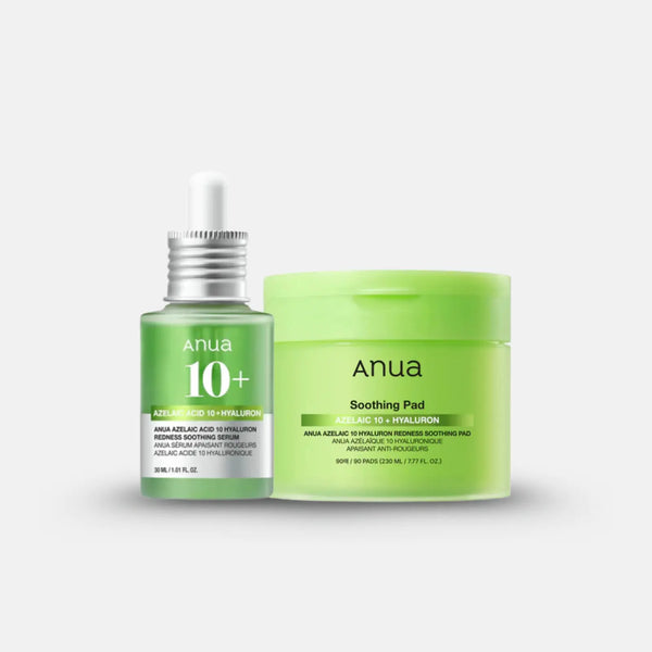 Anua Azelaic Acid Soothing Pads for redness and exfoliation Kuwait

Anua Azelaic Acid Serum for sensitive skin and rosacea relief