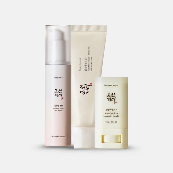 Beauty of Joseon Perfect Hanbang Sun Trio | 3-Step Korean Sun Care Routine for All Skin Types – Beutista Kuwait
