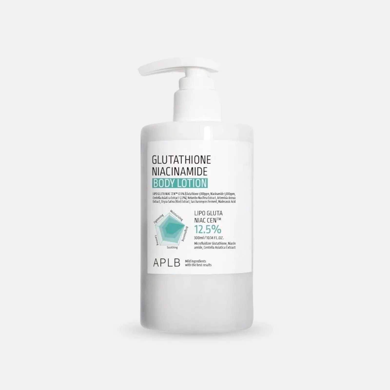 APLB Glutathione Niacinamide Body Lotion – Brightening & hydrating body treatment – 300ml – Beutista Kuwait