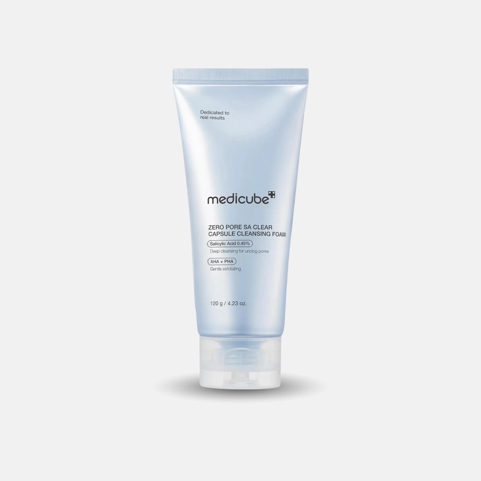 Medicube Zero Pore SA Clear Capsule Cleansing Foam product image – salicylic acid pore cleanser – Beutista
